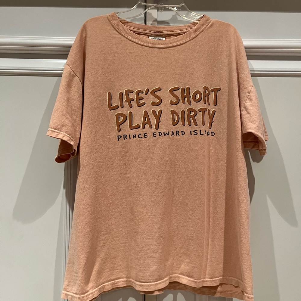 2 for $20 - Comfort Colors Peach Graphic T-Shirt